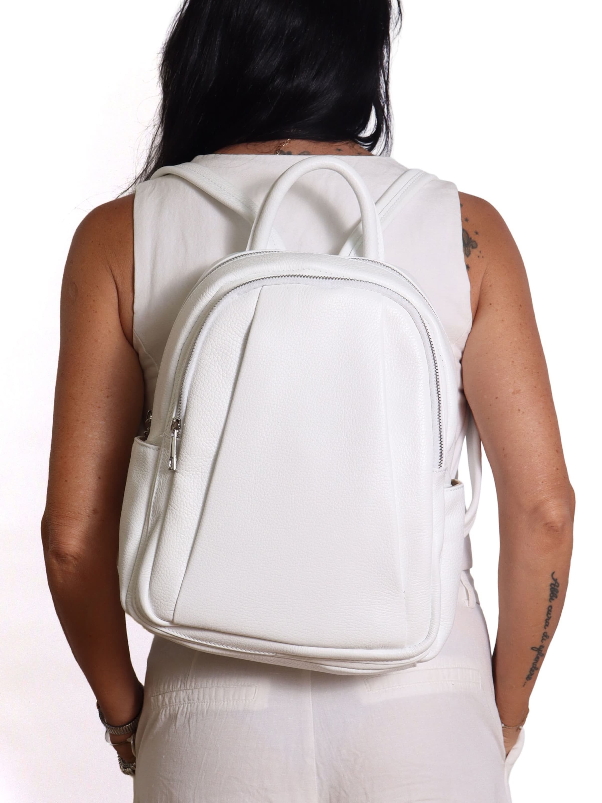 Gave Lux Backpack in White: front