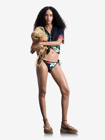 juoda Desigual Bikinio kelnaitės