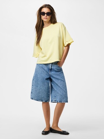T-shirt 'PCChilli' PIECES en beige