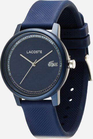 LACOSTE Analoog horloge in Blauw: voorkant