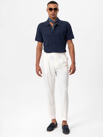 Antioch Regular fit Button Up Shirt in Blue
