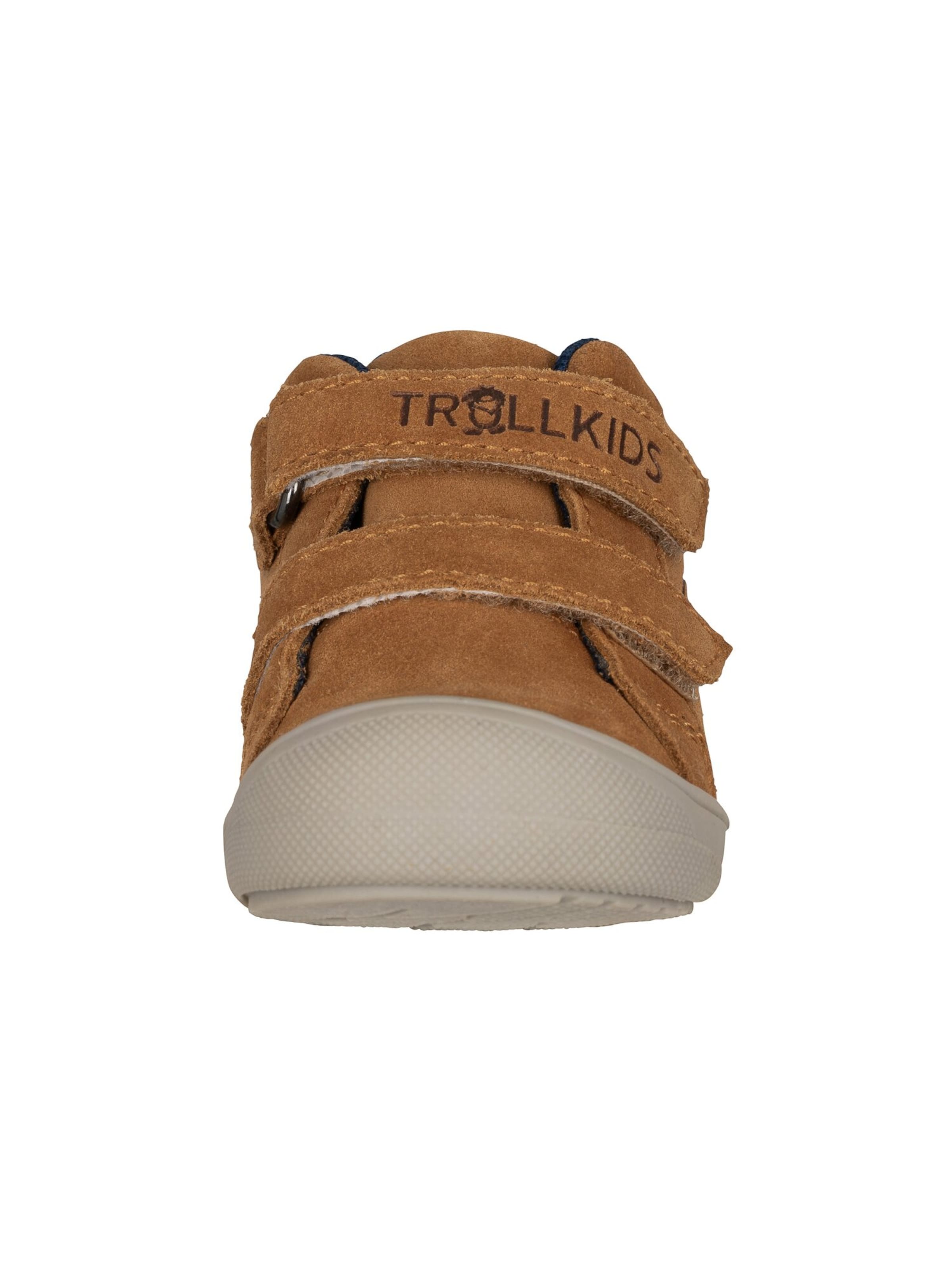 TROLLKIDS First-Step Shoes in Brown