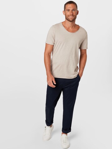 Coupe slim Pantalon 'Milano Drake' Clean Cut Copenhagen en bleu