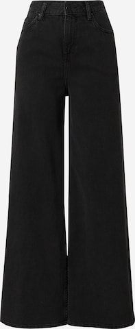 Wide Leg Jean 'STELLA' Lee en noir : devant