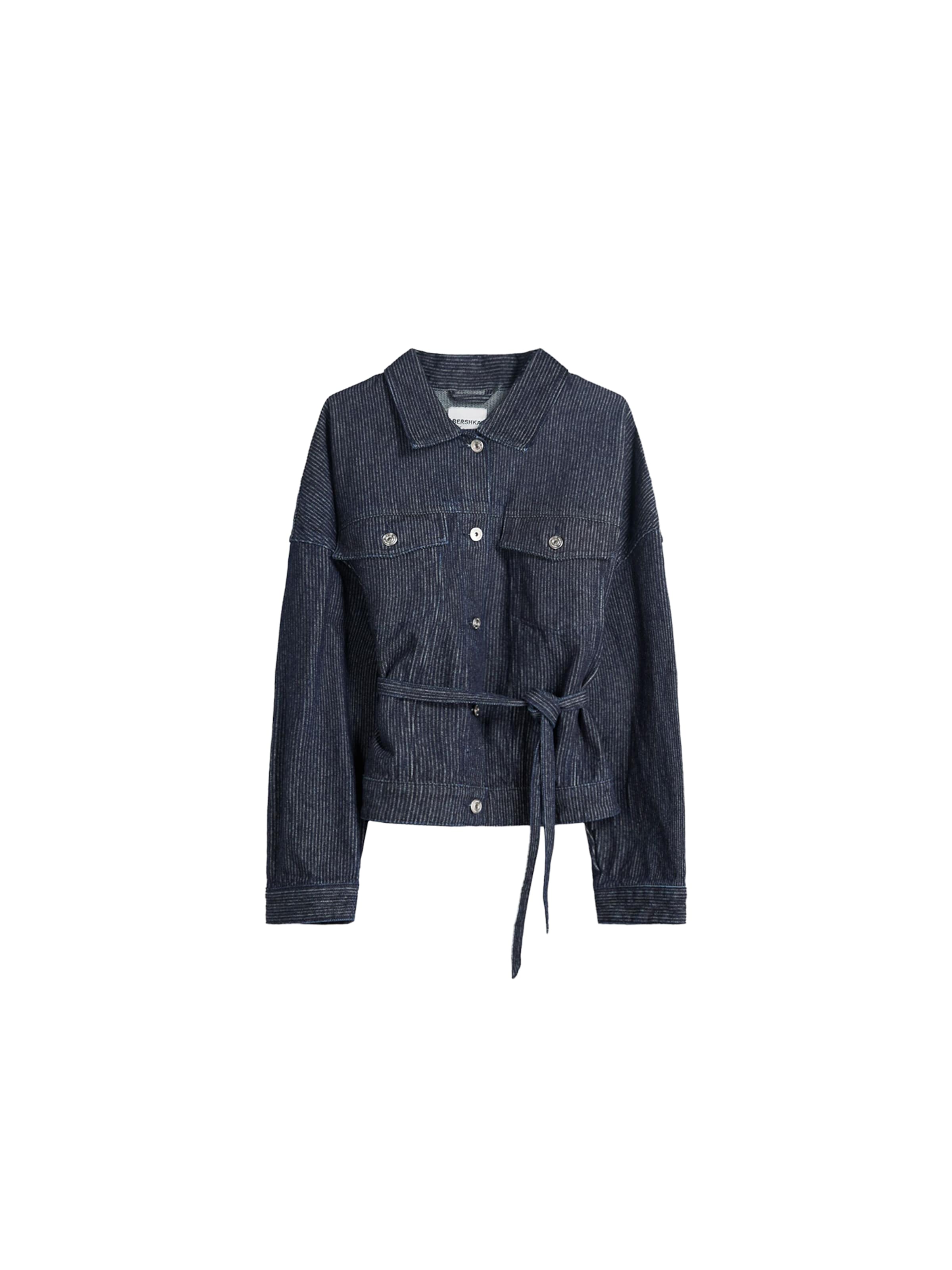 tengerészkék Bershka Átmeneti dzseki, Termék nézet