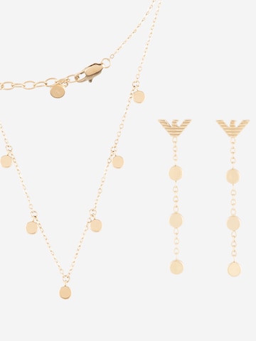 Emporio Armani Jewelry set in Gold