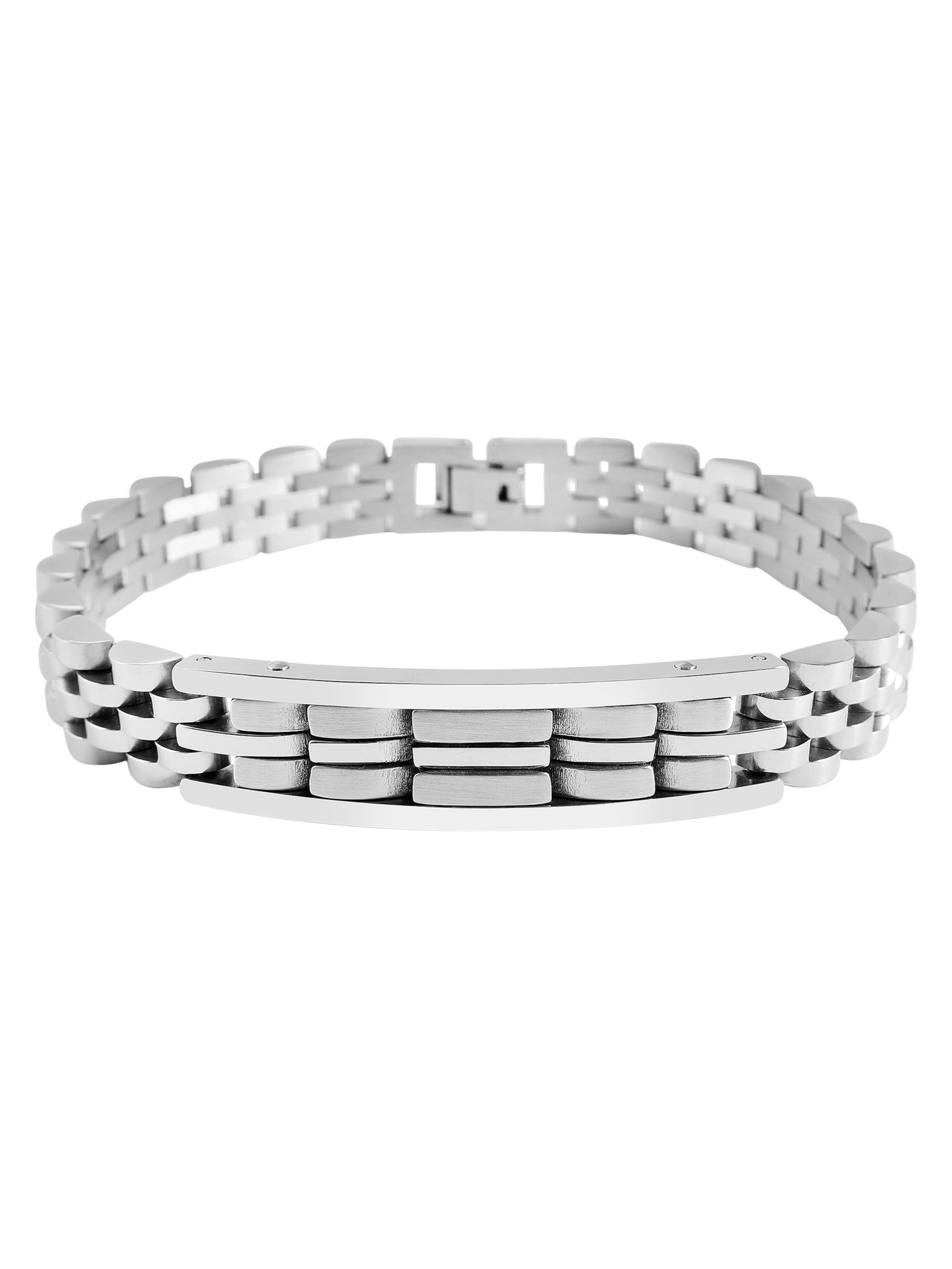 Akzent Bracelet 'Matej, silberfarbig, langlebig' in Silver: front