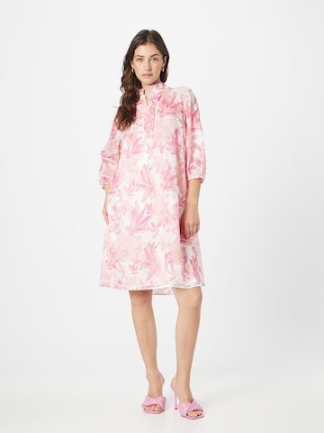 Love & Divine Shirt Dress in Pink: front