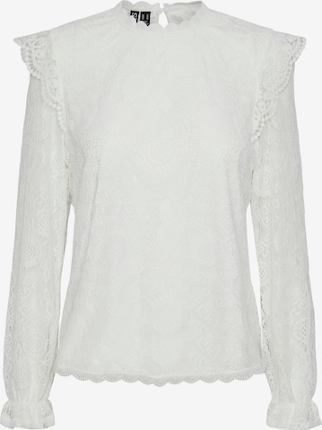 PIECES Blouse in White: front