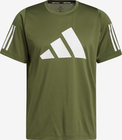 Tricou funcțional 'FreeLift' ADIDAS PERFORMANCE pe oliv / alb, Vizualizare produs
