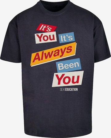 T-Shirt 'Sex Education It Always Been You Netflix TV Series' F4NT4STIC en bleu : devant