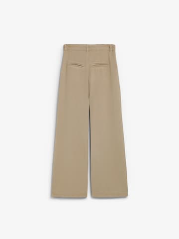 Loosefit Pantalon à plis ' ' Scalpers en marron