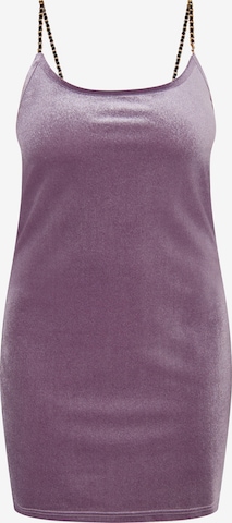 Robe faina en violet : devant