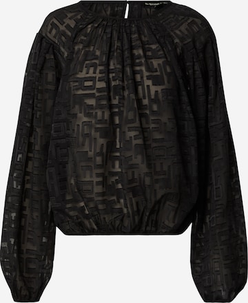 G-Star RAW - Blusa en negro: frente