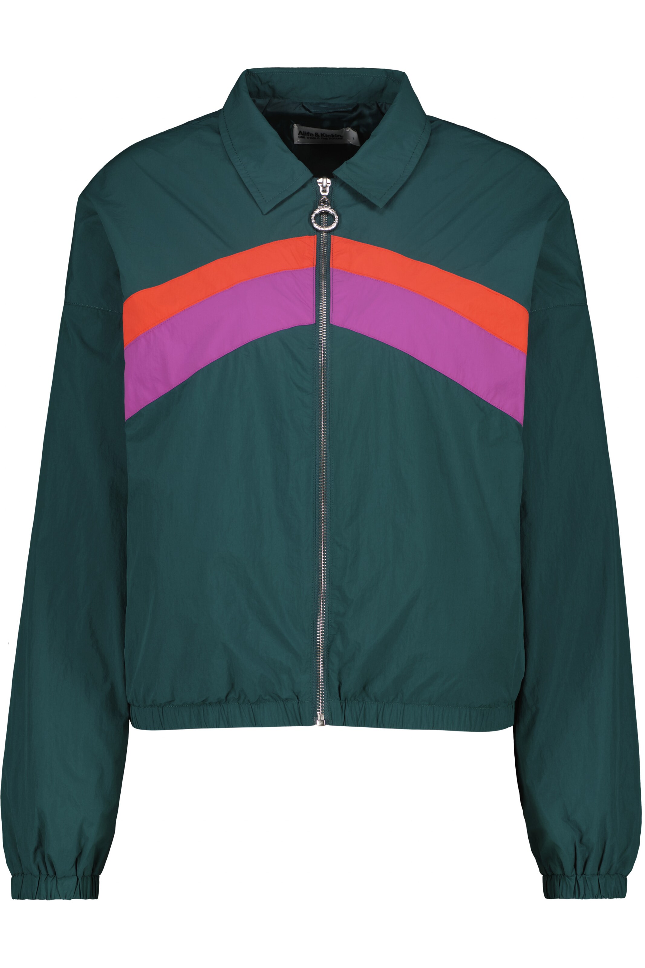 Alife and Kickin Jacke 'RyaAK' in Grün: Vorderseite