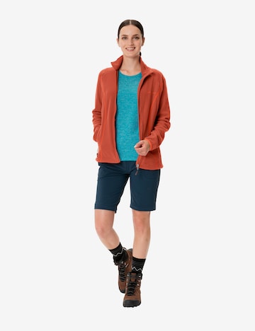 VAUDE Functionele fleece jas 'Rosemoor' in Rood