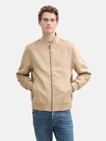 TOM TAILOR Tussenjas in Bruin: voorkant