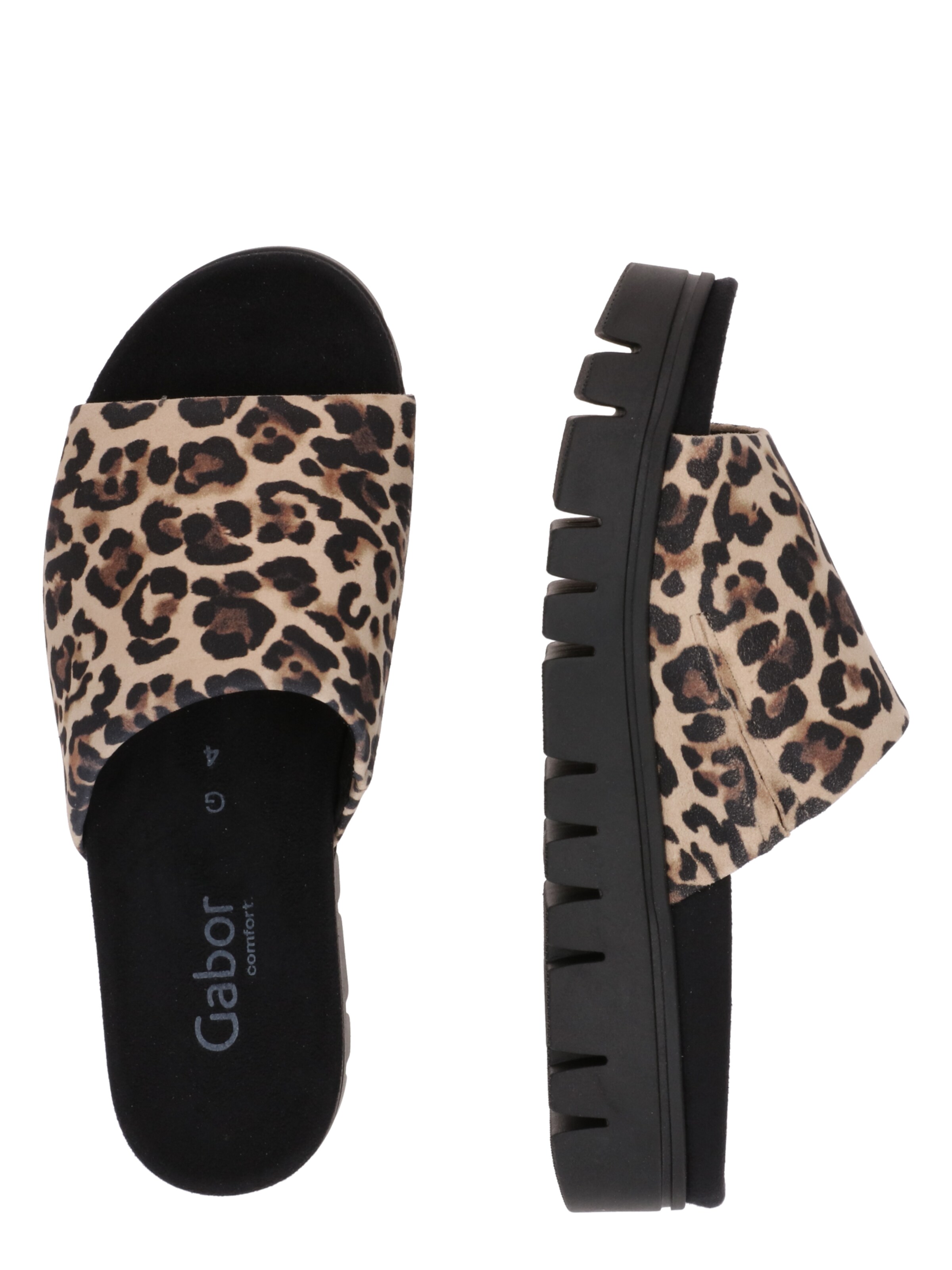 GABOR Šľapky - Béžová