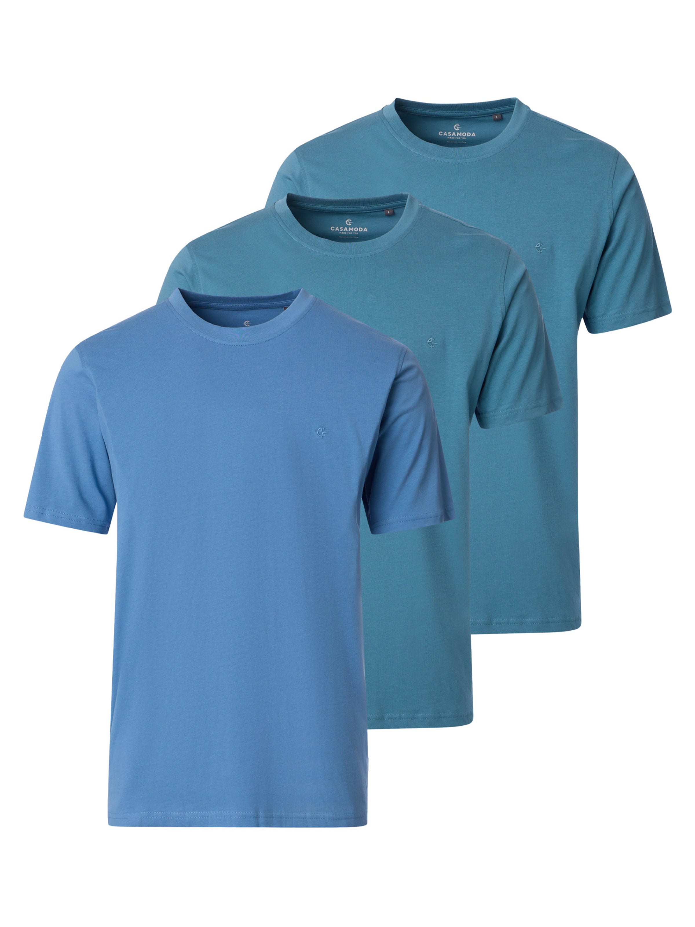 CASAMODA Shirt 'Basic' in Mixed colors: front