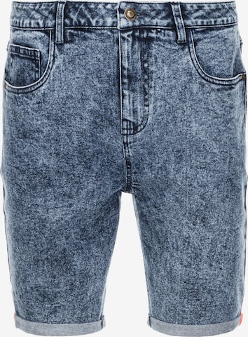 Ombre Slimfit Shorts 'SRDS-0117' in Blau: predná strana