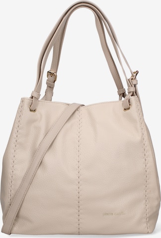 PIERRE CARDIN Shoulder Bag in Beige: front