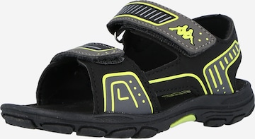 KAPPA Sandals & Slippers in Black: front