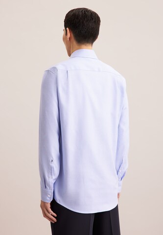 SEIDENSTICKER Regular Fit Businesshemd in Blau