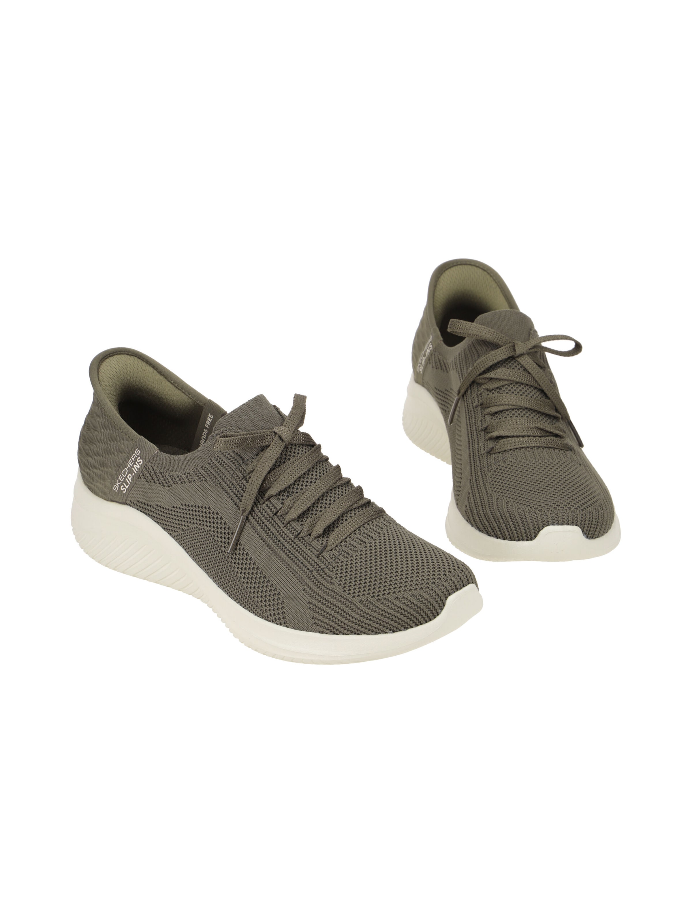 SKECHERS Schnürschuh 'Skechers Ultra Flex Schuhe grün olive SLIP-INs 149710'‌‌‌‌‌‌ in Grün