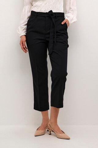 Regular Pantalon 'Wanne ' Cream en noir : devant