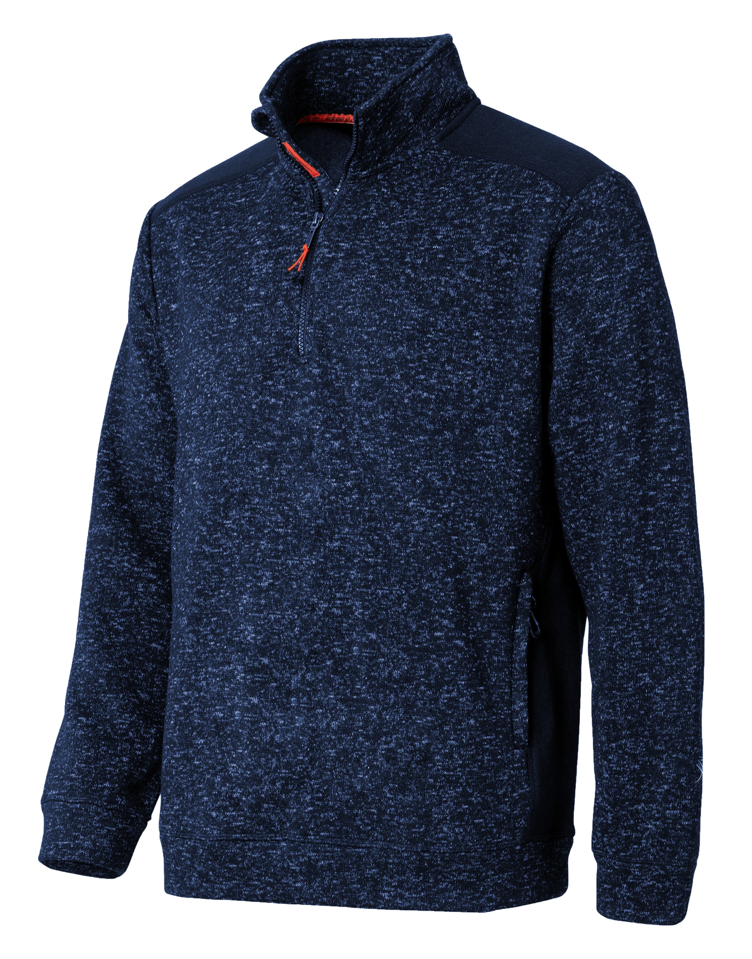 Hero Fleece Jacket 'Kian' in Blue: front