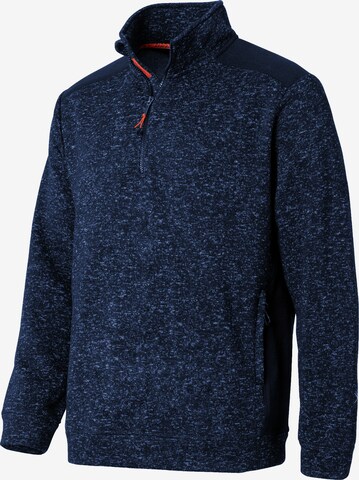 Hero Sweatshirt 'Kian' in Blau: Vorderseite
