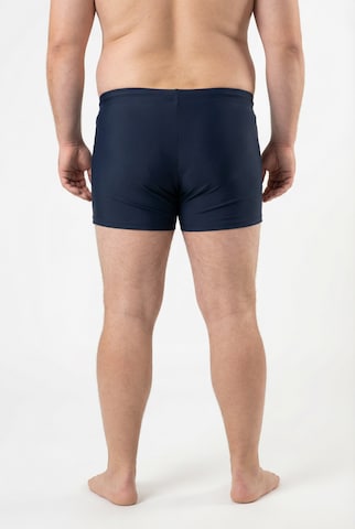 Men Plus Badeshorts in Blau