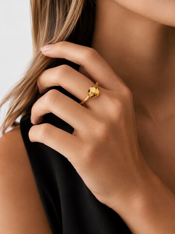 RteRme - Anillo 'Polyhedral Rock' en oro