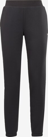 Reebok Конический (Tapered) Спортивные штаны в Черный: спереди