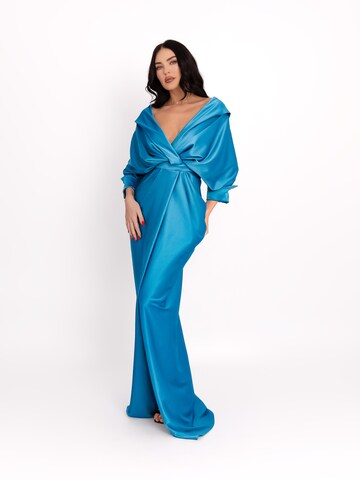 acob a porter Abendkleid‌‌‌‌‌‌‌‌‌‌ in Blau