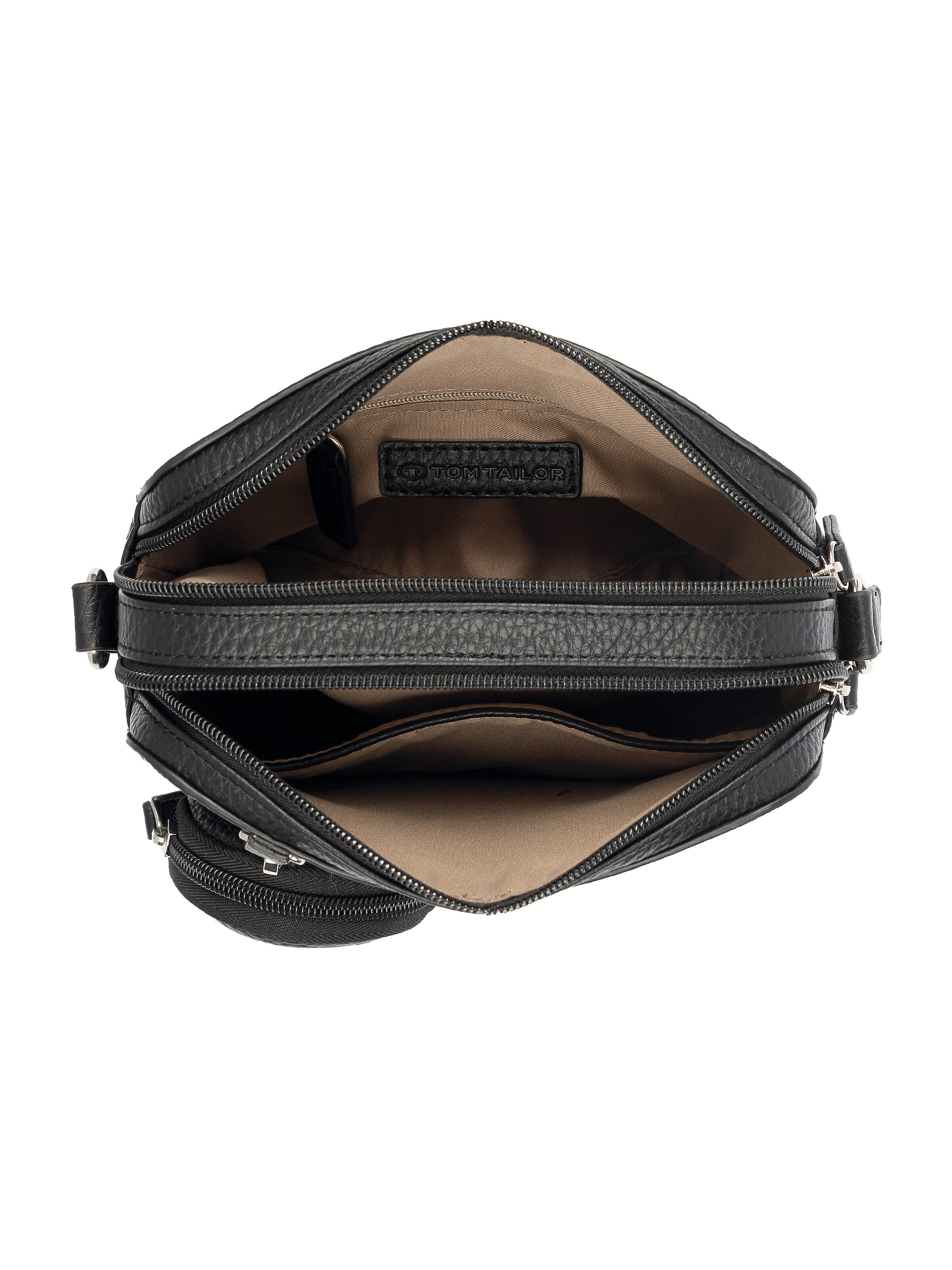 TOM TAILOR Válltáska 'Rima' - fekete