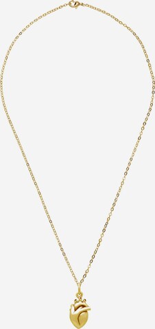 Gemshine Necklace in Gold: front