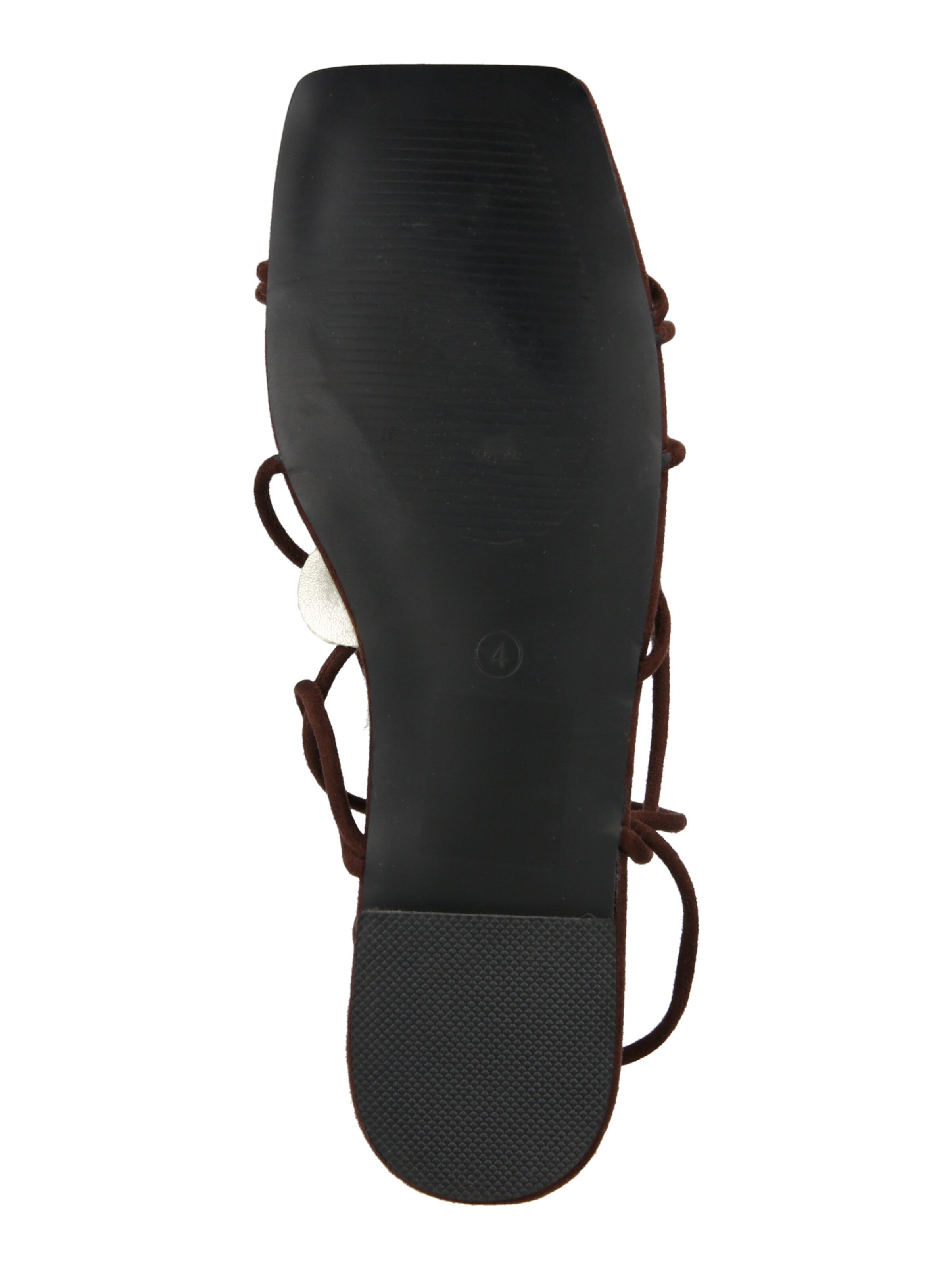 GLAMOROUS Σανδάλι με λουράκια σε καφέ