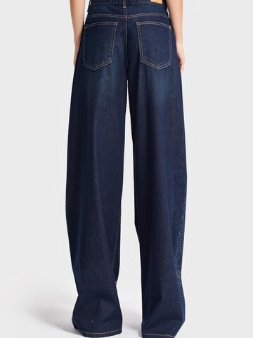 IT'S BASIC Wide leg Jeans 'Palazzo Low Rise Jeans' in Blue
