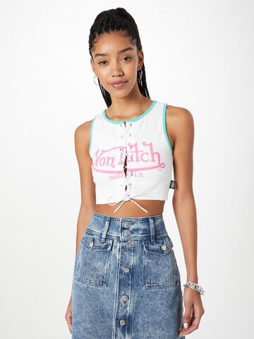 Von Dutch Originals Overdel 'Sunny' i hvid: forside
