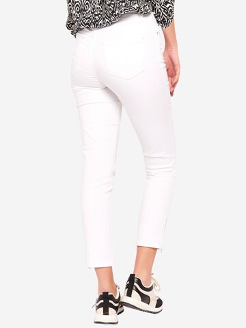 LolaLiza Slimfit Spodnie w kolorze biały