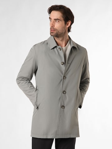Finshley & Harding Between-Seasons Coat 'Benven' in Grey: front