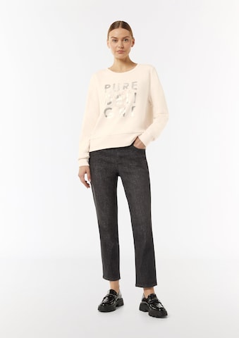 comma casual identity Sweatshirt in Beige