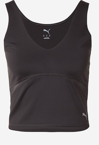 Haut de sport PUMA en noir : devant