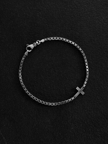 Bracelet 'TRAVERSE' REYTEL en argent
