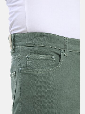 Jan Vanderstorm Loosefit Jeans ' Gunnar ' in Groen