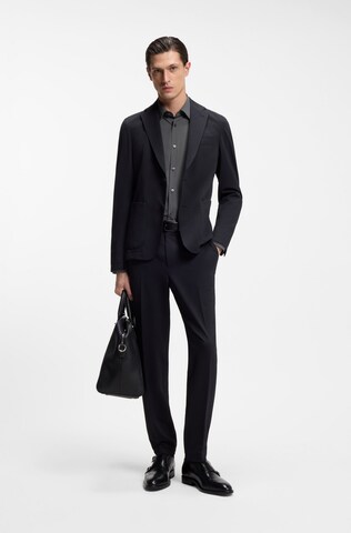 BOSS Slim Fit Businesshemd in Grau