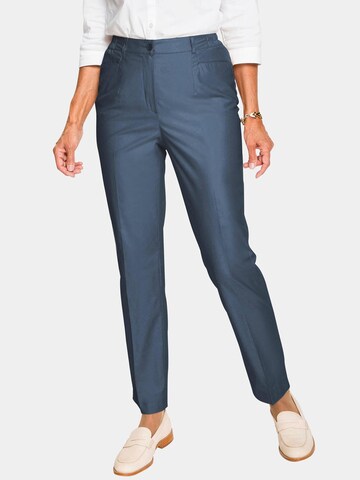 Regular Pantalon Goldner en bleu : devant