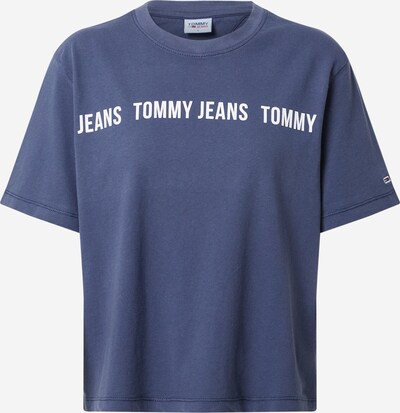 Tommy Jeans T-shirt en bleu-gris / blanc, Vue avec produit