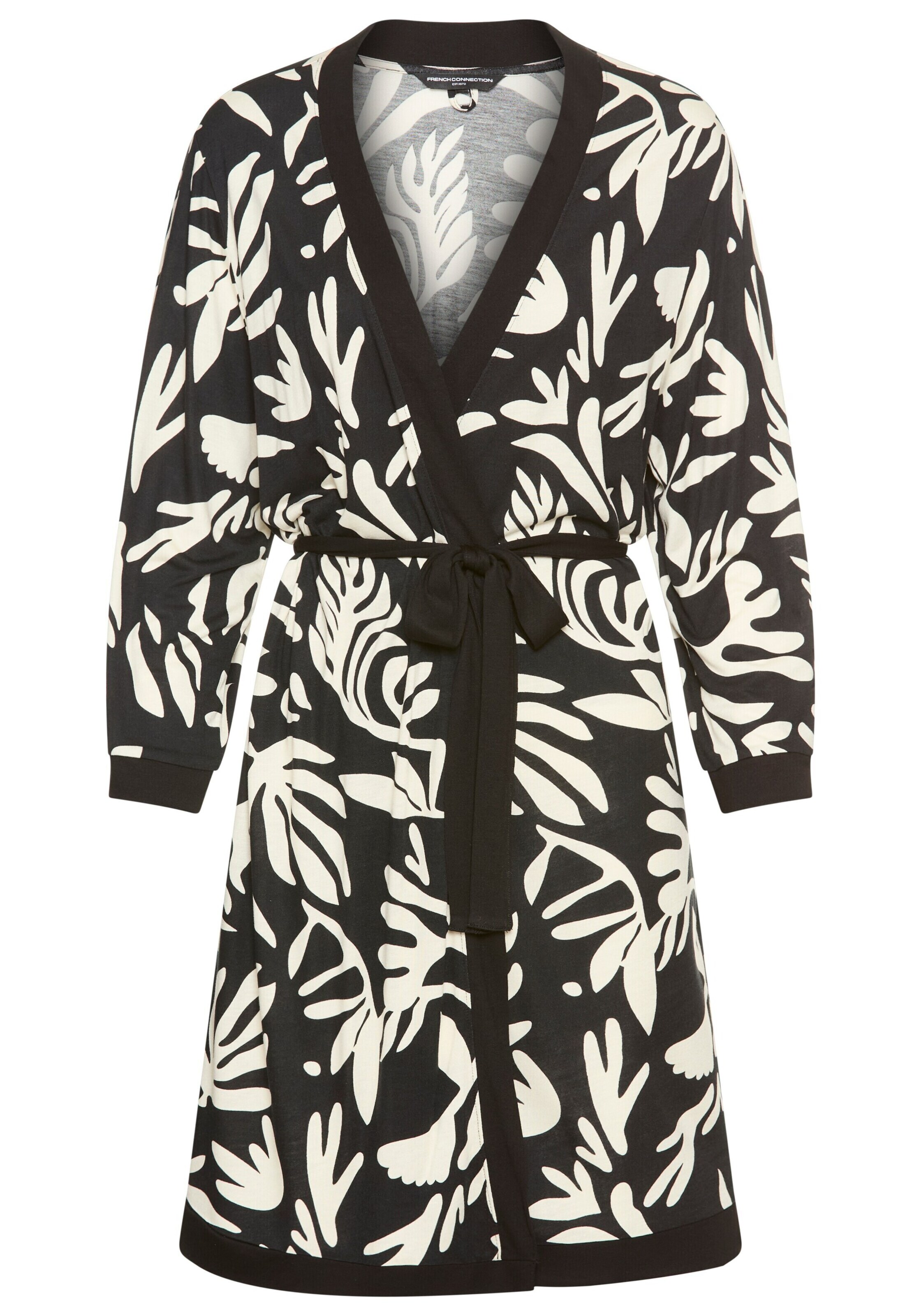 Kimono di FRENCH CONNECTION in nero: frontale